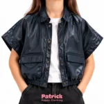 وست اسپرت چرم مدل Oversize vest